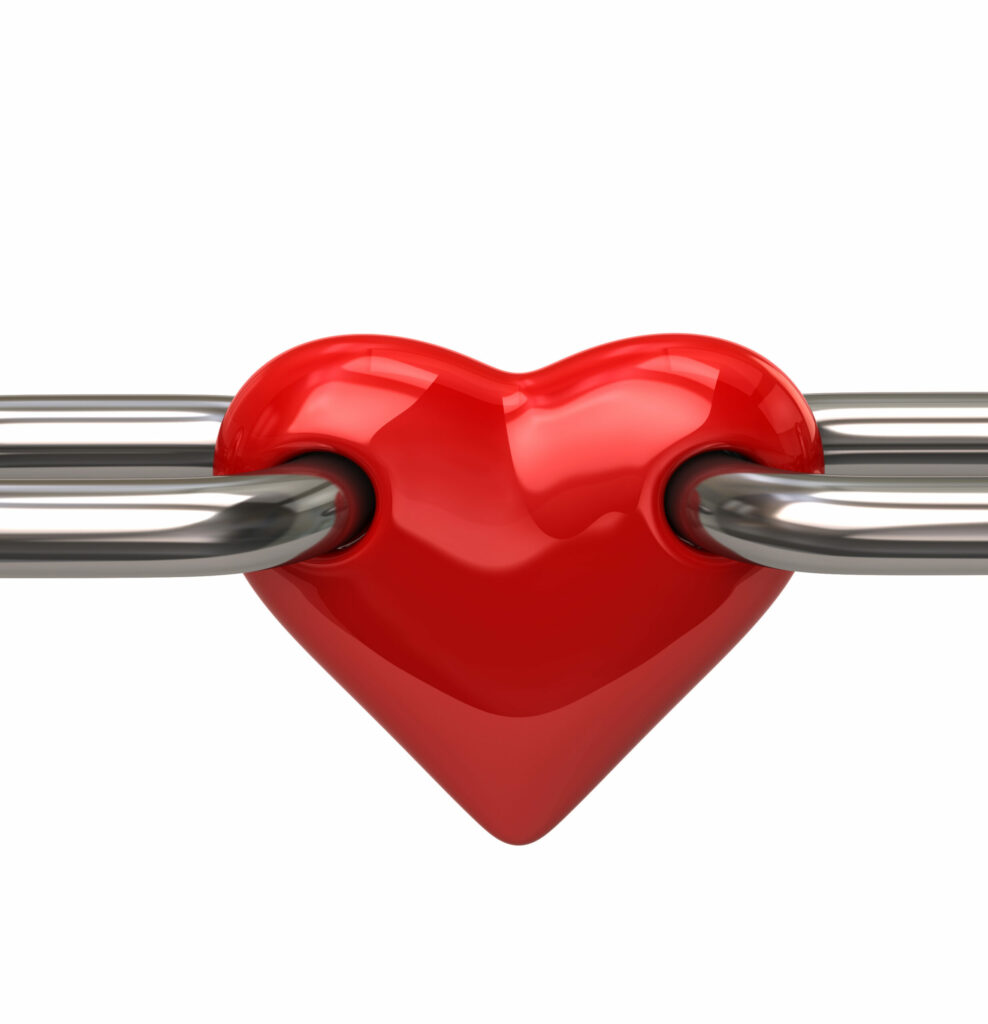 Heart in chain By valdis torms